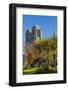 View of the Cathedrale (Cathedral) De Notre Dame from Place (Square) Rena Viviani in Autumn-Massimo Borchi-Framed Photographic Print