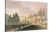 View of the Cathedrals in the Moscow Kremlin, Printed by Lemercier, Paris, 1840S-Louis Jules Arnout-Stretched Canvas