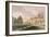 View of the Cathedrals in the Moscow Kremlin, Printed by Lemercier, Paris, 1840S-Louis Jules Arnout-Framed Giclee Print