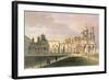 View of the Cathedrals in the Moscow Kremlin, Printed by Lemercier, Paris, 1840S-Louis Jules Arnout-Framed Giclee Print