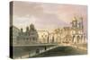 View of the Cathedrals in the Moscow Kremlin, Printed by Lemercier, Paris, 1840S-Louis Jules Arnout-Stretched Canvas