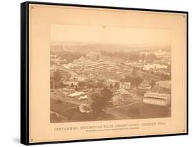 View of the Centennial International Exhibition-null-Framed Stretched Canvas