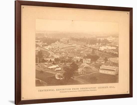 View of the Centennial International Exhibition-null-Framed Giclee Print