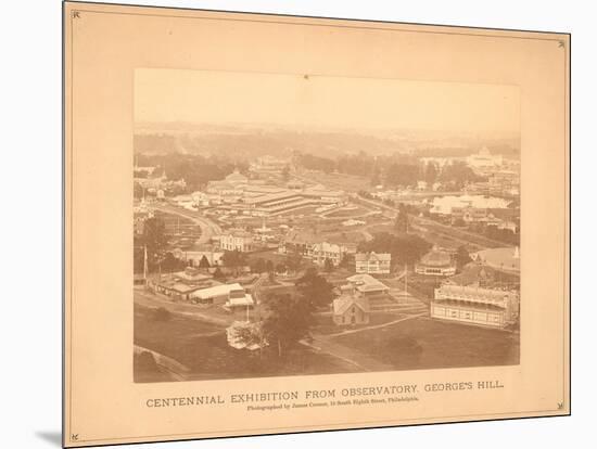 View of the Centennial International Exhibition-null-Mounted Giclee Print