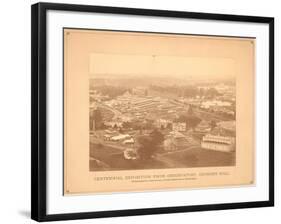 View of the Centennial International Exhibition-null-Framed Giclee Print