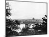 View of the Chain Bridge-null-Mounted Photographic Print