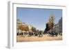 View of the Champs-Elysees from the Place de L'Etoile, 1878-Edmond Georges Grandjean-Framed Giclee Print