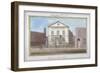 View of the Chapel in Penton Street, Southwark, London, 1825-G Yates-Framed Giclee Print