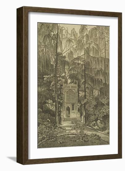 View of the Chapel in the Garden at Strawberry Hill, 1784-William Pars-Framed Giclee Print