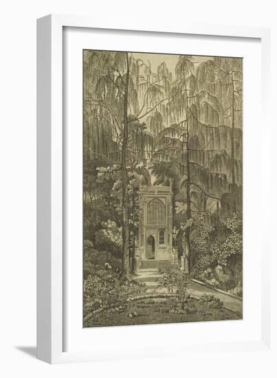 View of the Chapel in the Garden at Strawberry Hill, 1784-William Pars-Framed Giclee Print