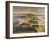 View of the Chateau and Gardens of St. Cloud-Etienne Allegrain-Framed Giclee Print