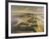 View of the Chateau and Gardens of St. Cloud-Etienne Allegrain-Framed Giclee Print