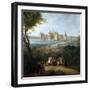 View of the Château De Chambord, from the Park-Pierre-Denis Martin II-Framed Giclee Print