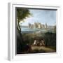 View of the Château De Chambord, from the Park-Pierre-Denis Martin II-Framed Giclee Print