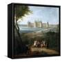 View of the Château De Chambord, from the Park-Pierre-Denis Martin II-Framed Stretched Canvas