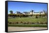 View of the Chateau De Fontainebleau and its Huge Park, Situated close to Paris it Introduced the M-PlusONE-Framed Stretched Canvas