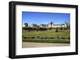 View of the Chateau De Fontainebleau and its Huge Park, Situated close to Paris it Introduced the M-PlusONE-Framed Photographic Print