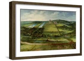 View of the Chateau De Mariemont, Belgium-Jan Brueghel the Elder-Framed Giclee Print