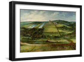 View of the Chateau De Mariemont, Belgium-Jan Brueghel the Elder-Framed Giclee Print