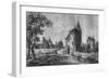 View of the Chateau De Montaigne-Jean Jerome Baugean-Framed Giclee Print
