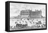 View of the Chateau de Saint-Germain-En-Laye, 1658-Israel, The Younger Silvestre-Framed Stretched Canvas