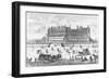 View of the Chateau de Saint-Germain-En-Laye, 1658-Israel, The Younger Silvestre-Framed Giclee Print