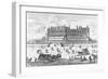 View of the Chateau de Saint-Germain-En-Laye, 1658-Israel, The Younger Silvestre-Framed Giclee Print