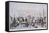 View of the Chemistry Laboratory of Baron Justus Von Liebig-Carl Friedrich Wilhelm Trautschold-Framed Stretched Canvas