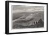 View of the Chesil Bank, from Portland Heights-null-Framed Giclee Print