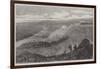 View of the Chesil Bank, from Portland Heights-null-Framed Giclee Print