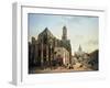 View of the Choir and Tower of Utrecht Cathedral, C. 1829-Jan Hendrik Verheyen-Framed Giclee Print