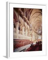 View of the Choir, Built 1098-1130 (Photo)-English-Framed Giclee Print