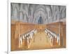 View of the Choir, from 'L'Abbaye De Port-Royal', C.1710-Louise Madelaine Cochin-Framed Giclee Print