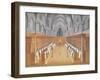 View of the Choir, from 'L'Abbaye De Port-Royal', C.1710-Louise Madelaine Cochin-Framed Giclee Print