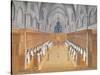 View of the Choir, from 'L'Abbaye De Port-Royal', C.1710-Louise Madelaine Cochin-Stretched Canvas