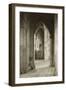 View of the Choir from the South Aisle at Ely Cathedral (B/W Photo)-Frederick Henry Evans-Framed Giclee Print