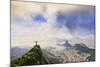 View of the Christ Statue, Sugar Loaf and Guanabara Bay. Rio De Janeiro, Brazil, South America-Alex Robinson-Mounted Photographic Print