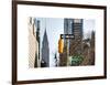 View of The Chrysler Building and Avenue of the Americas Sign - Manhattan - New York-Philippe Hugonnard-Framed Art Print