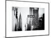 View of The Chrysler Building and Avenue of the Americas Sign - Manhattan - New York-Philippe Hugonnard-Mounted Art Print