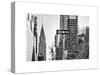 View of The Chrysler Building and Avenue of the Americas Sign - Manhattan - New York-Philippe Hugonnard-Stretched Canvas