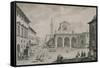 View of the Church of San Pier Maggiore, Florence-Giuseppe Zocchi-Framed Stretched Canvas