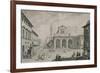 View of the Church of San Pier Maggiore, Florence-Giuseppe Zocchi-Framed Giclee Print