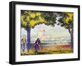 View of the Church of Santa Maria Degli Angeli Near Assisi, 1909-Henri Edmond Cross-Framed Giclee Print