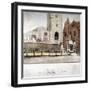 View of the Church of St John at Hackney, London, C1795-null-Framed Giclee Print