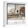 View of the Church of St John at Hackney, London, C1795-null-Framed Giclee Print