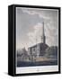 View of the Church of St John Horsleydown, Bermondsey, London, 1799-John William Edy-Framed Stretched Canvas