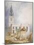 View of the Church of St Michael, Crooked Lane, City of London, 1831-Percy William Justyne-Mounted Giclee Print