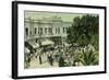 View of the Circle - Palo Alto, CA-Lantern Press-Framed Art Print