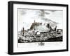View of the City and Castle of Aleppo, Syria, 1754-Alexander Drummond-Framed Giclee Print