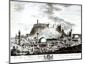 View of the City and Castle of Aleppo, Syria, 1754-Alexander Drummond-Mounted Giclee Print